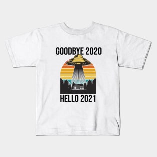 goodbye 2020 hello 2021 Kids T-Shirt